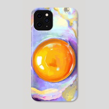 Frying egg in a pan - Phone Case by Victoria Georgieva