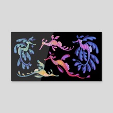 Sea dragons - Acrylic by pikaole 