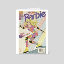 Barbie ComicsTake her Rollerblading  - Card pack by Nicholas BrandonSumner